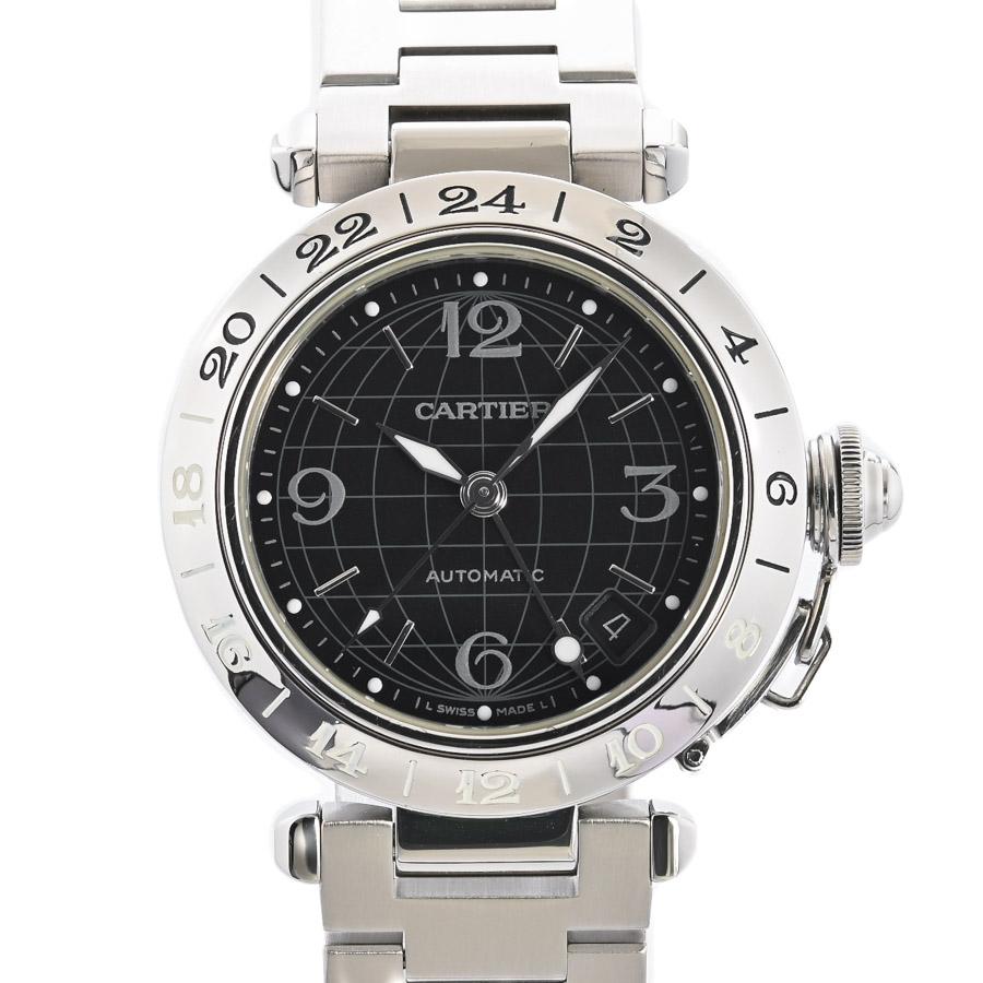 カルティエ パシャC メリディアン W31079M7 自動巻き ステンレススティール メンズ ボーイズ CARTIER 【中古】 【時計】 Cartier（カルティエ） パシャC メリディアン 腕時計 W31079M7