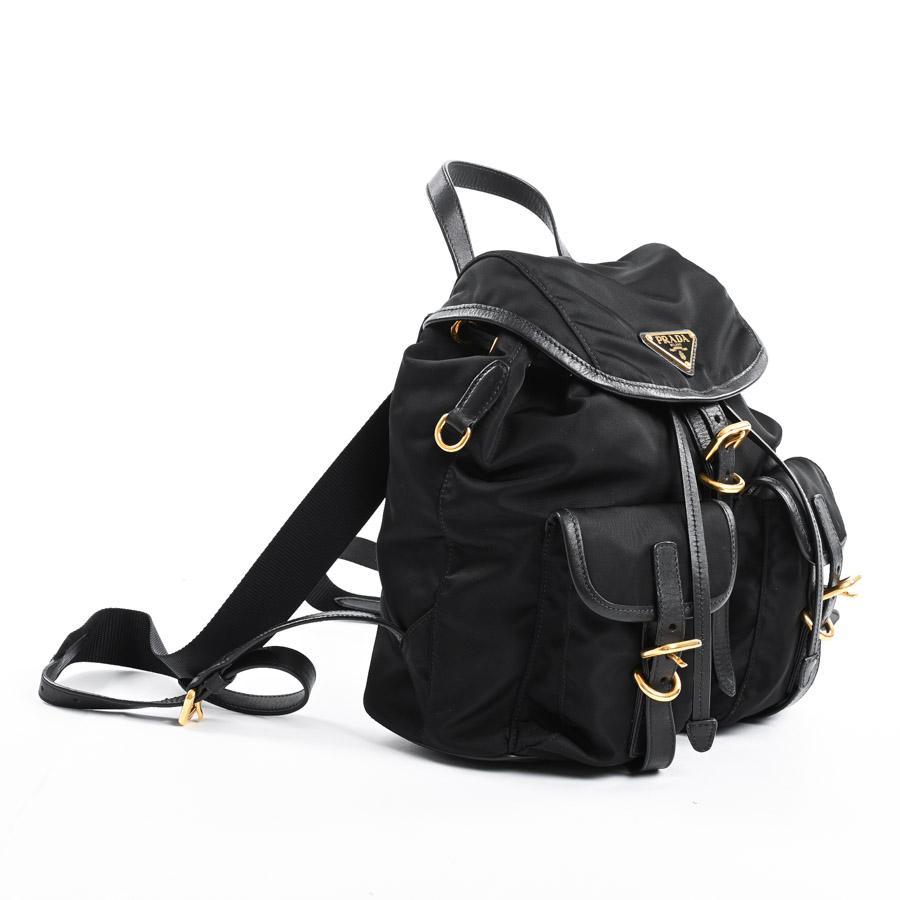 プラダ バックパック バックパック　リュックサック  1BZ677 ブラック レディース  中古A品の画像