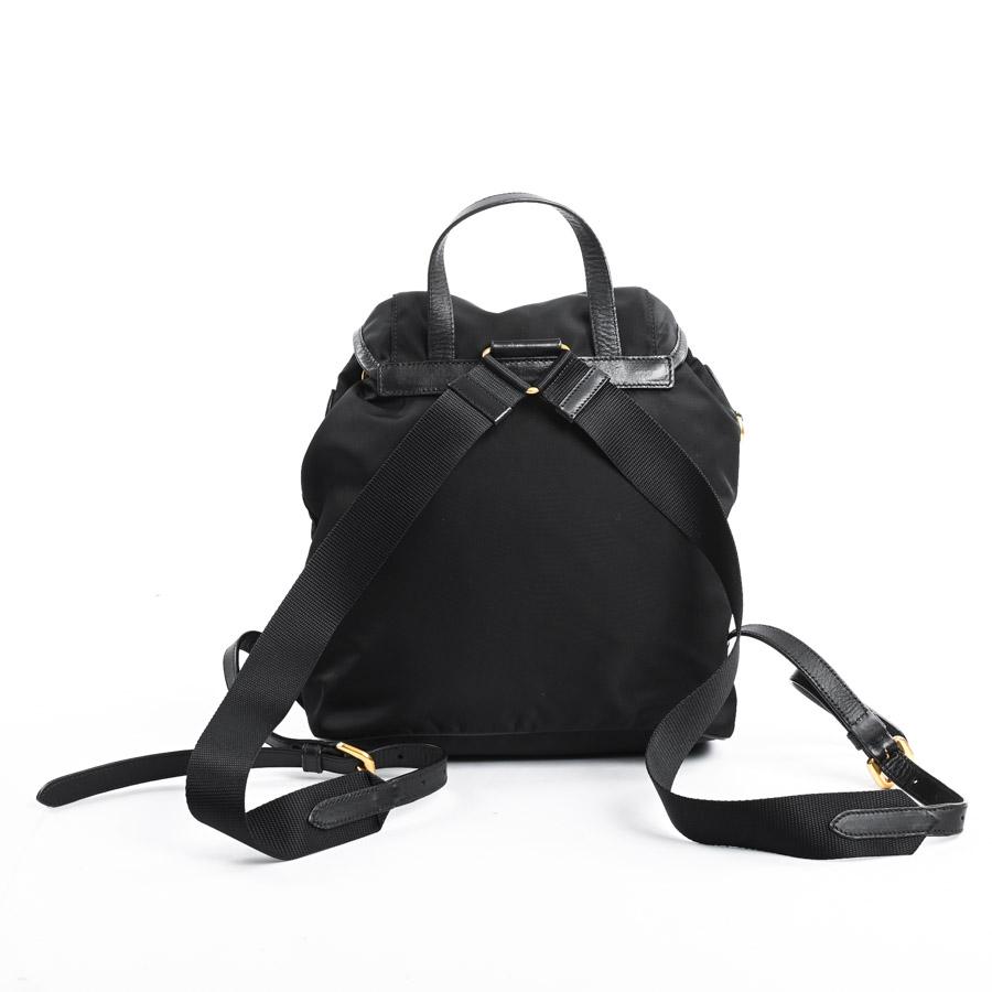 プラダ バックパック バックパック　リュックサック  1BZ677 ブラック レディース  中古A品の画像