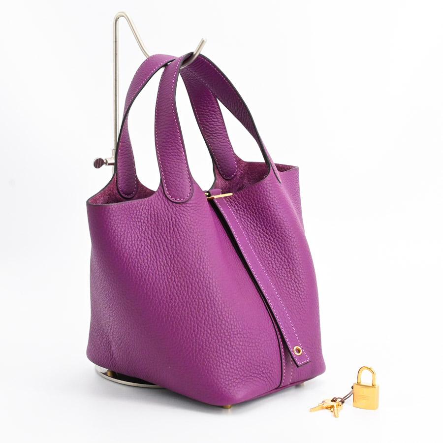 HERMES（エルメス） ピコタンロックPM ハンドバッグ アネモネ 