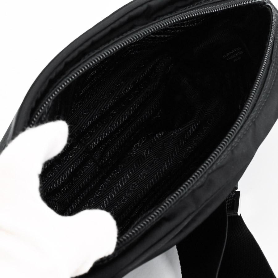 プラダ Re-Nylonショルダーバッグ ショルダーバッグ  1BC167 ブラック ユニセックス  中古A品の画像