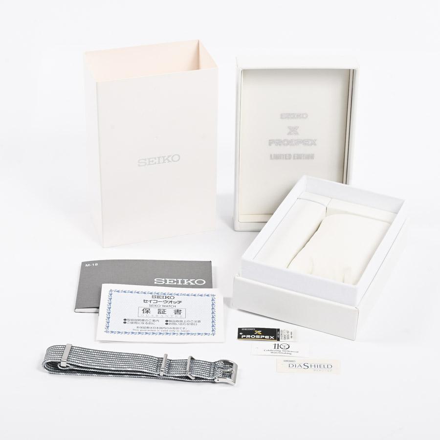 セイコー プロスペックス ダイバースキューバ セイコー110周年記念 腕時計 SBDC187  シルバー メンズ 中古A品の画像