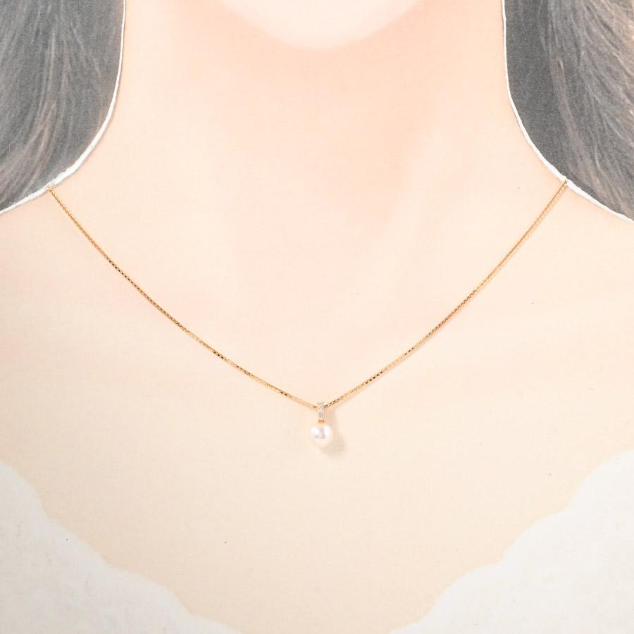 タサキ パール ネックレス ネックレス   レディース 中古A品の画像