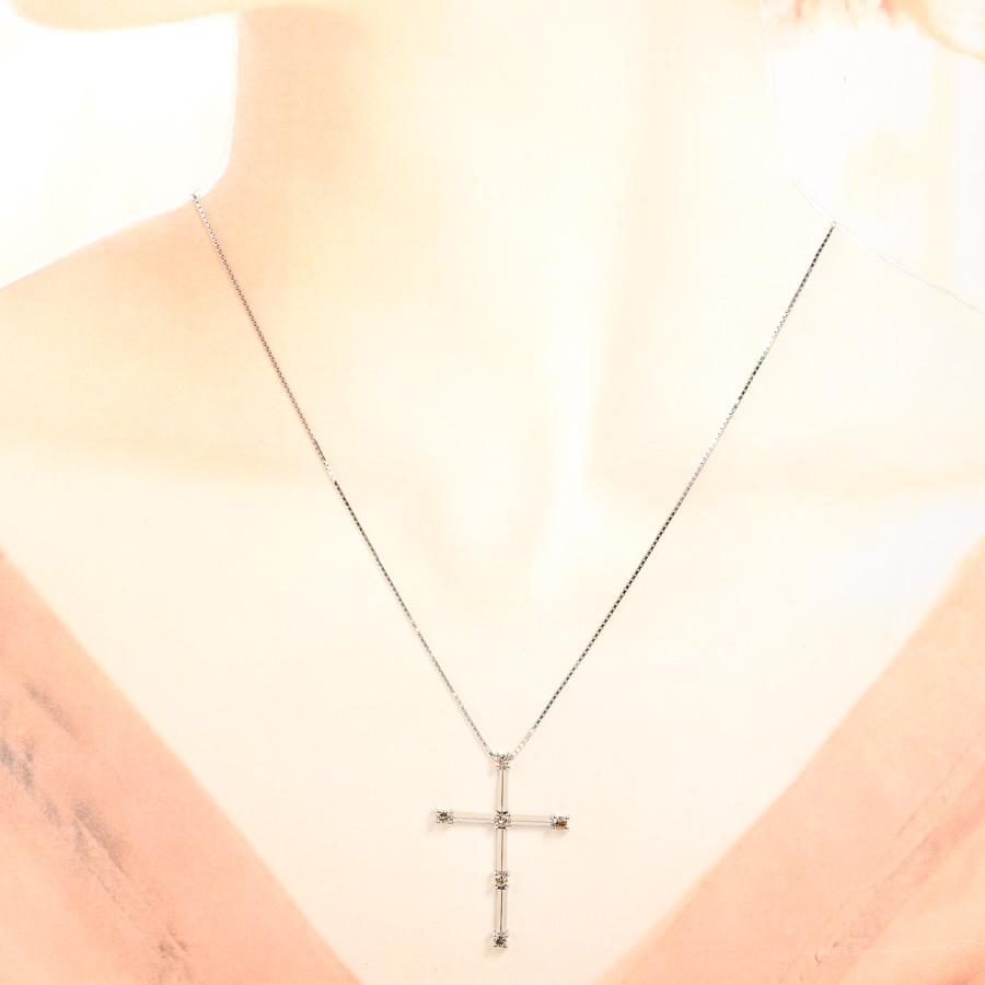 ダミアーニ クロス ネックレス   レディース 中古A品の画像