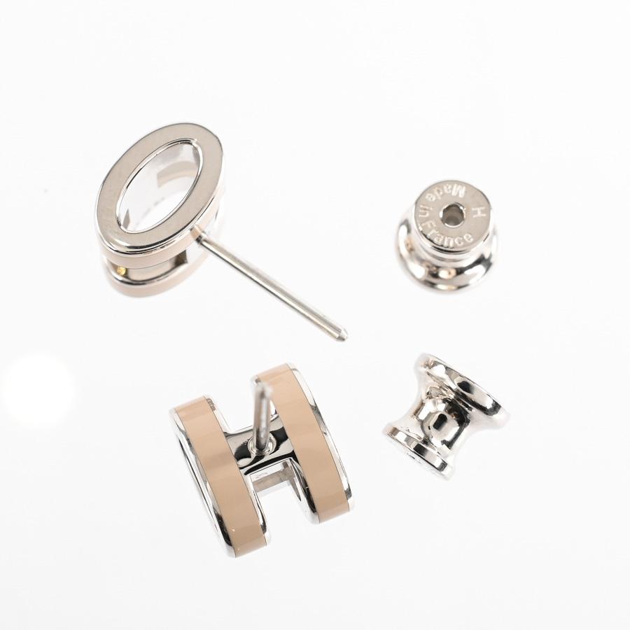 HERMES（エルメス） ミニポップH ピアス マロン レディース 未使用品
