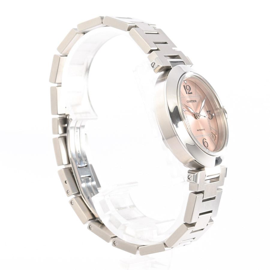 Cartier（カルティエ） パシャC 腕時計 W31075M7 ピンク ボーイズ 中古