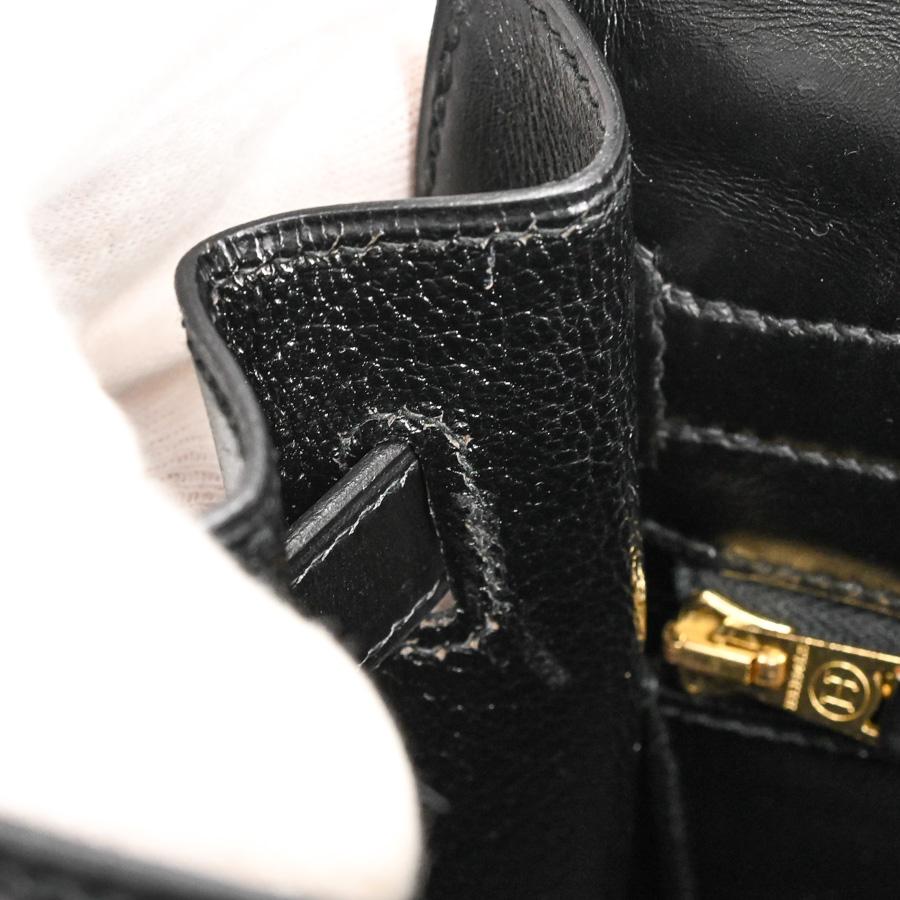 HERMES（エルメス） ケリー32 ハンドバッグ ブラック レディース X