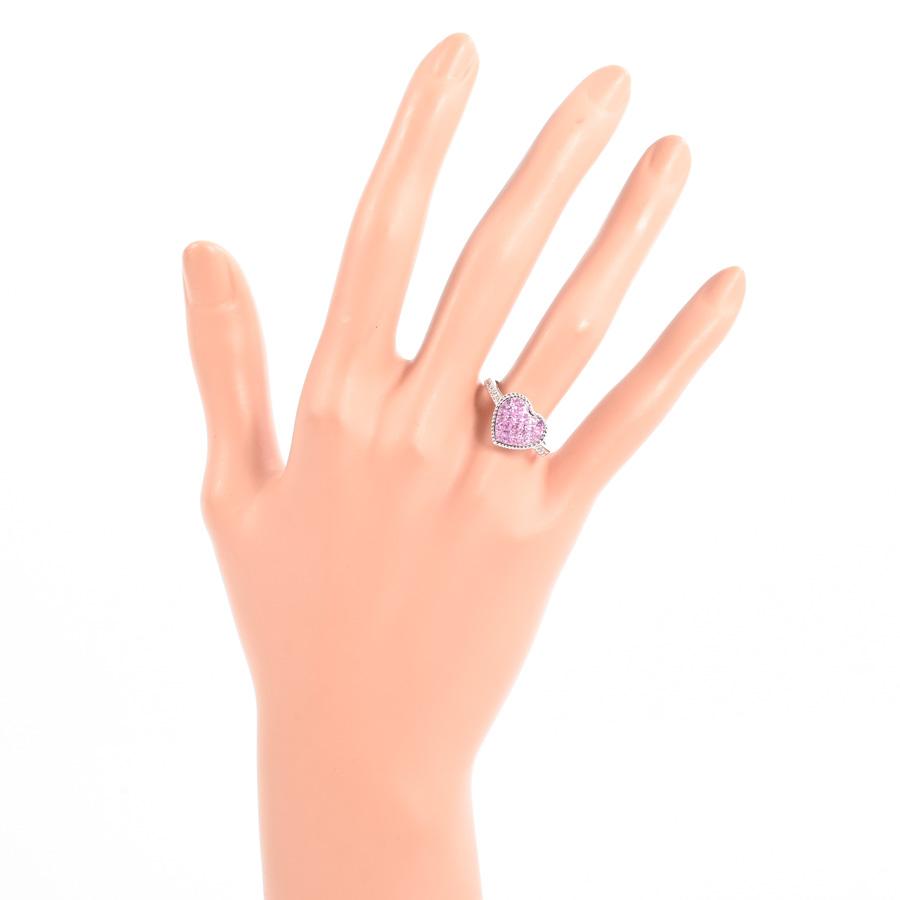 笠原真寿美 ピンクサファイア リング リング  15号  レディース 中古A品の画像