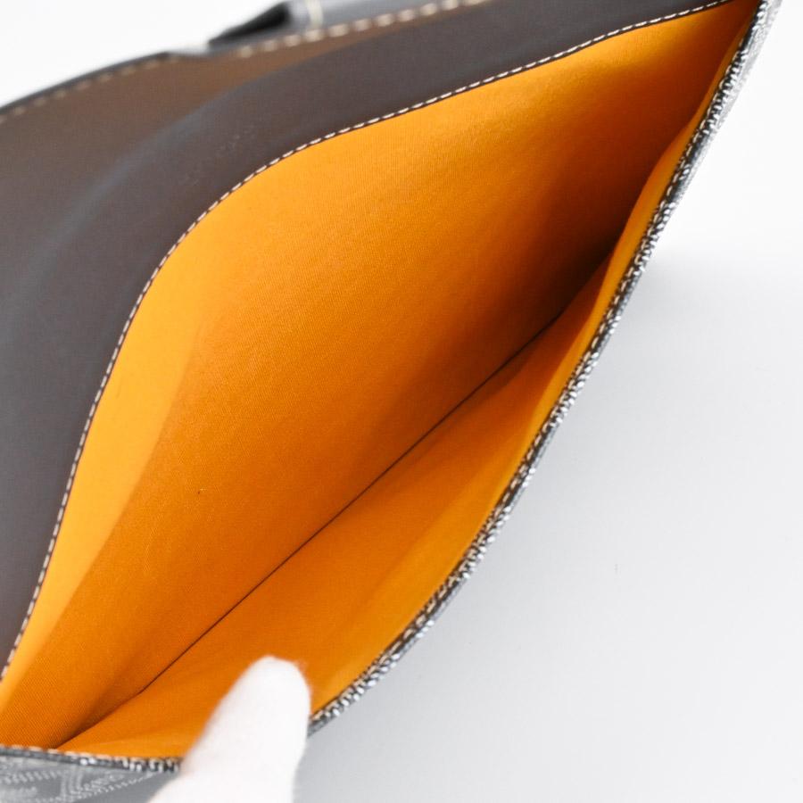 ゴヤール カモンドMM クラッチバッグ   グレー ユニセックス  中古A品の画像