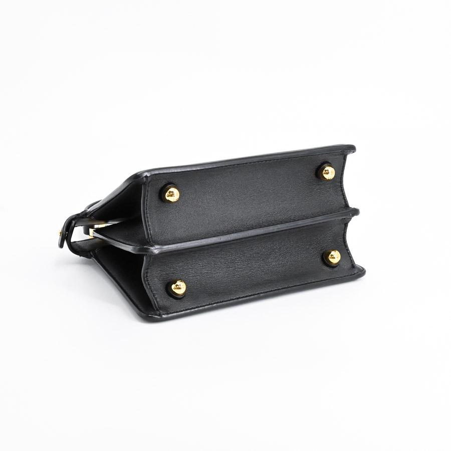 未使用品 FENDI フェンディ ピーカブー ISeeU プチ 8BN335 ABVE F0KUR ナッパレザー ブラック レディース FENDI（フェンディ） ハンドバッグ PEEKABOO ISeeU PETITE ピーカブー
