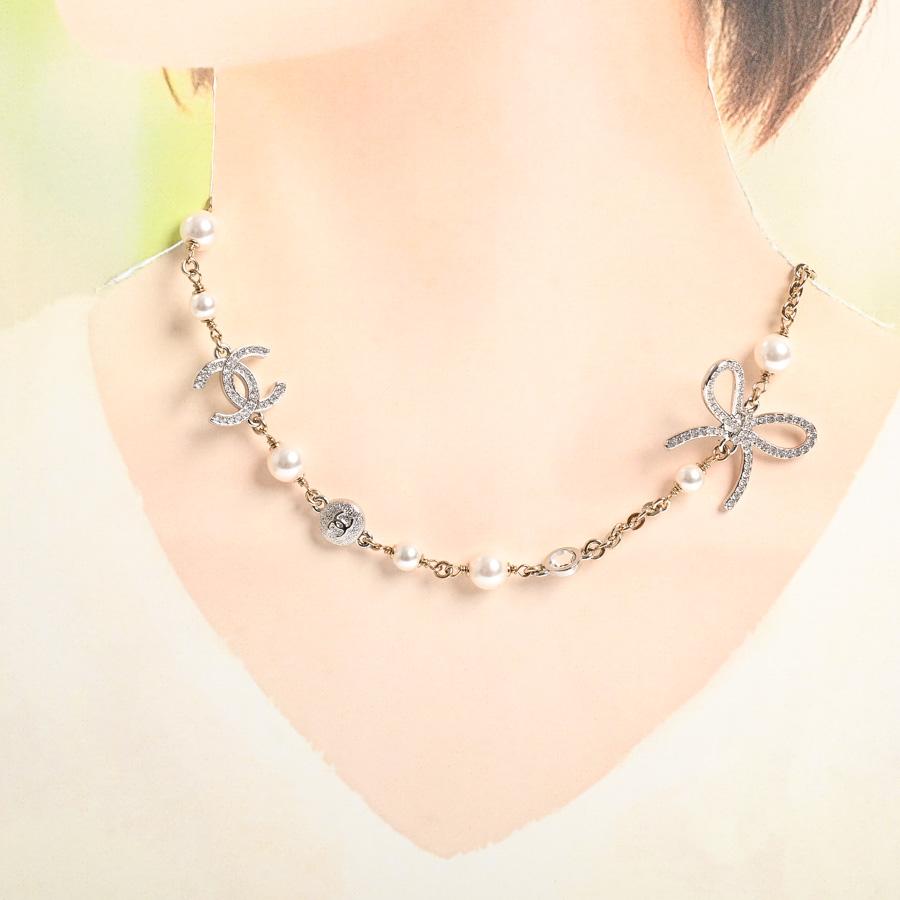 シャネル ネックレス ネックレス  ABG587 ゴールド レディース  中古A品の画像