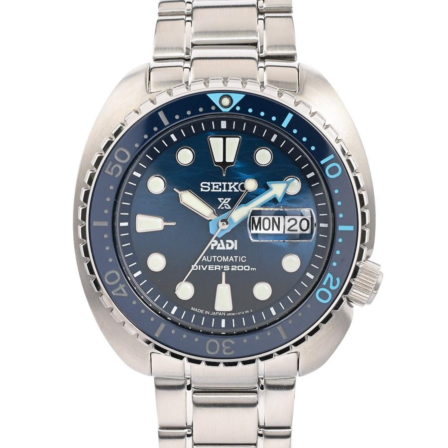 セイコー プロスペックス ダイバースキューバ 腕時計 SBDY125  ブルー メンズ 中古A品
