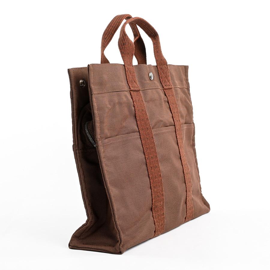 HERMES（エルメス） エールラインMM トートバッグ ブラウン ユニ 