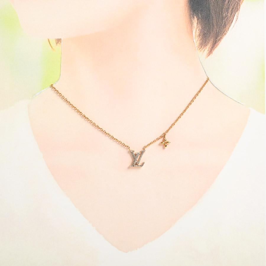 【中古】ルイヴィトン ロゴ LV ネックレス M00596 LVアイコニック LOUIS VUITTON（ルイ・ヴィトン） LVアイコニック ネックレス M00596