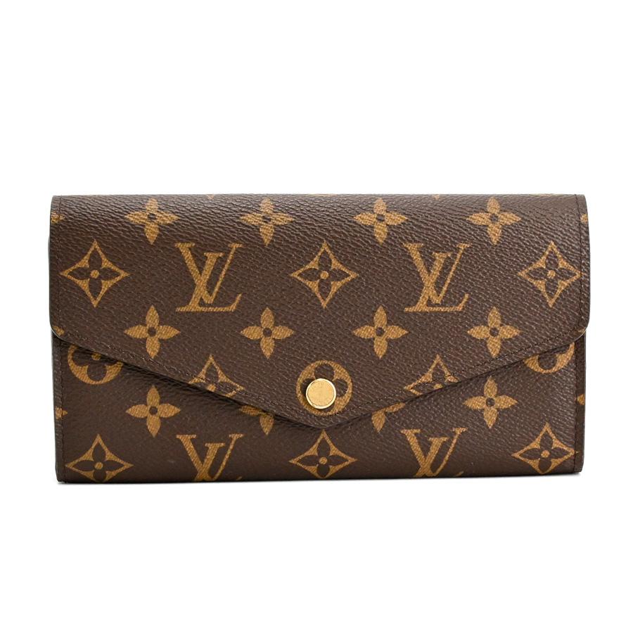 【美品】ルイヴィトン 長財布 ポルトフォイユ・サラ コクリコ LOUIS VUITTON（ルイ・ヴィトン） ポルトフォイユサラ 長財布 M62236