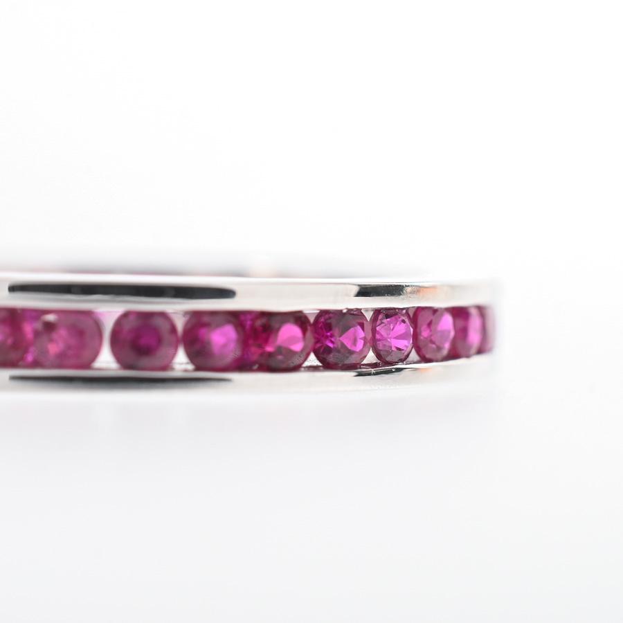 ルビー リング  ルビー1.12ct 18号 3.6g レディース 中古A品の画像