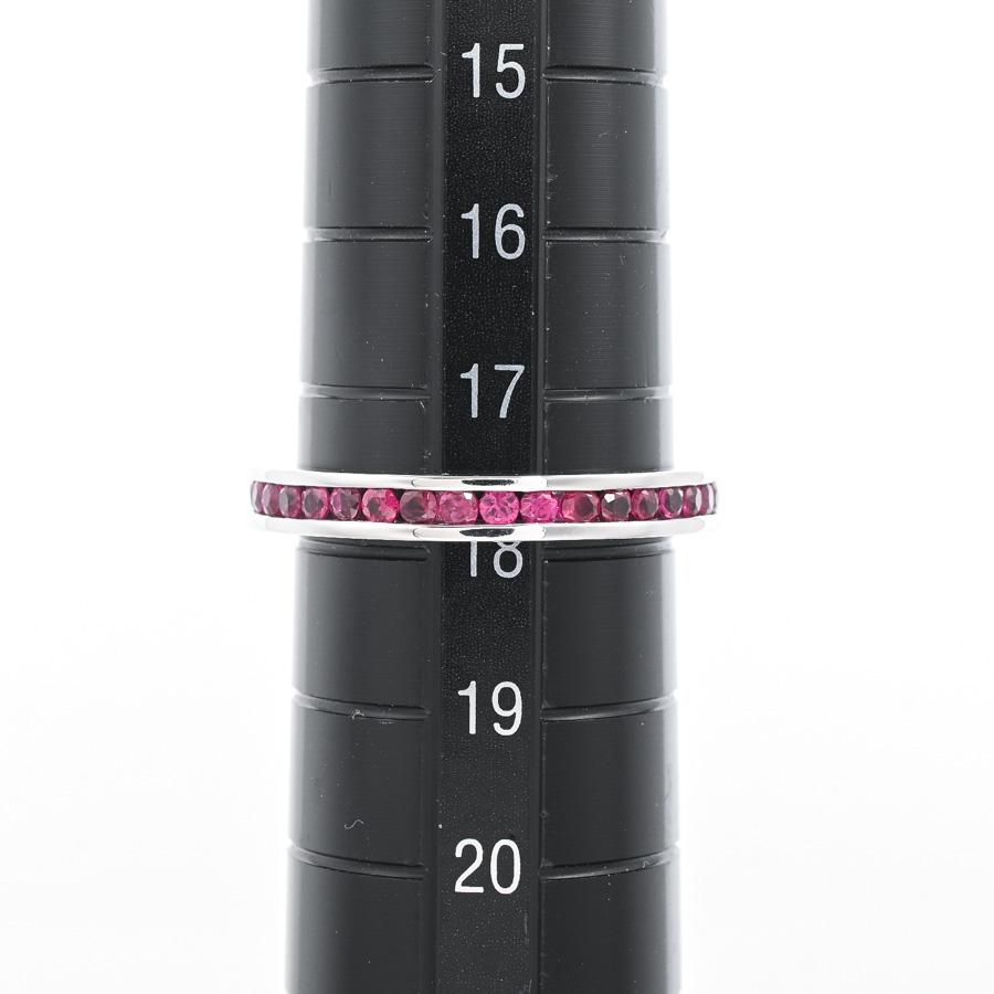 ルビー リング  ルビー1.12ct 18号 3.6g レディース 中古A品の画像