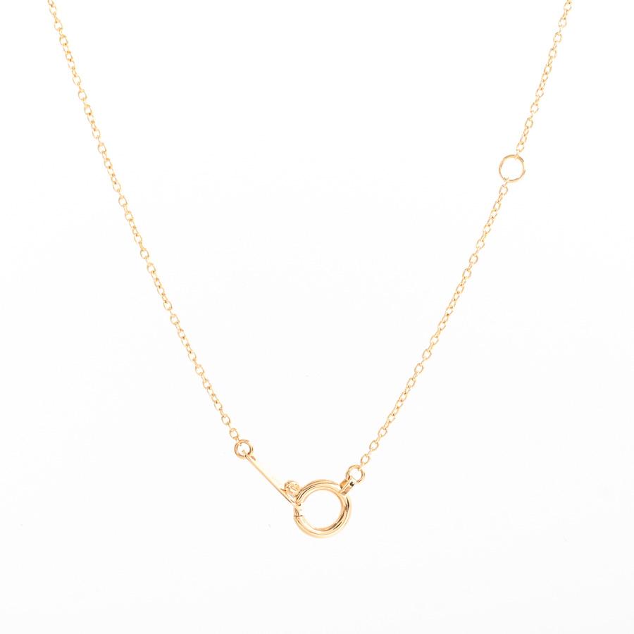 ダイヤ ネックレス  ダイヤ0.19ct 2.2g レディース 中古A品の画像