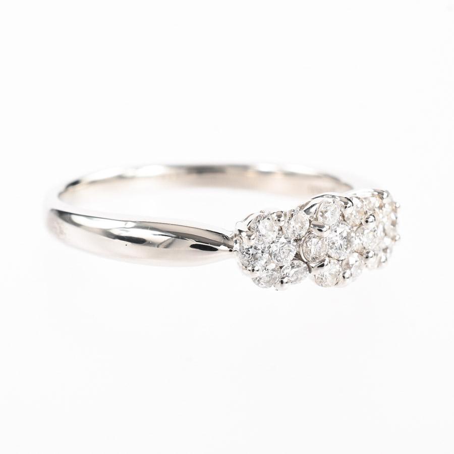 ダイヤ リング  ダイヤ0.5ct 18号 5.1g レディース 中古A品の画像