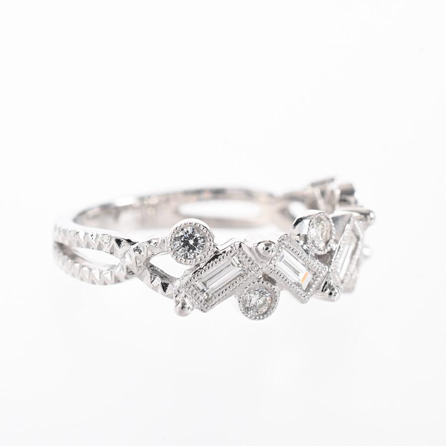 ダイヤ リング  ダイヤ0.5ct 13号 3.7g レディース 中古A品の画像