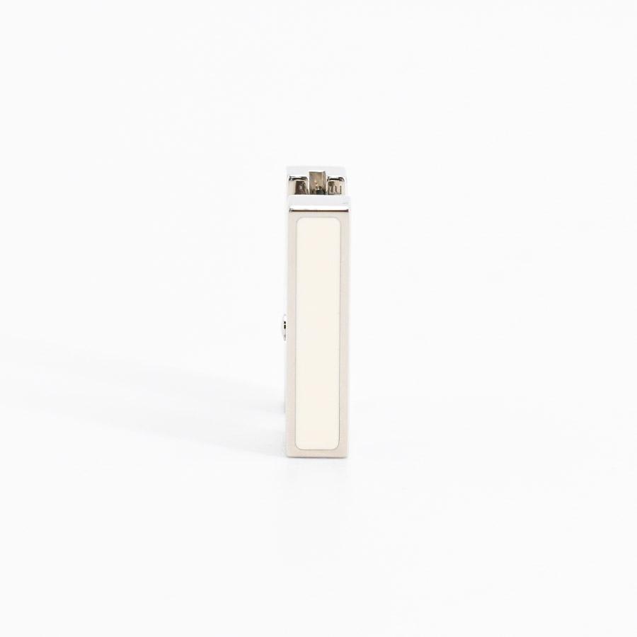 HERMES（エルメス） シングルピアス H ピアス ブラック/ホワイト ユニ