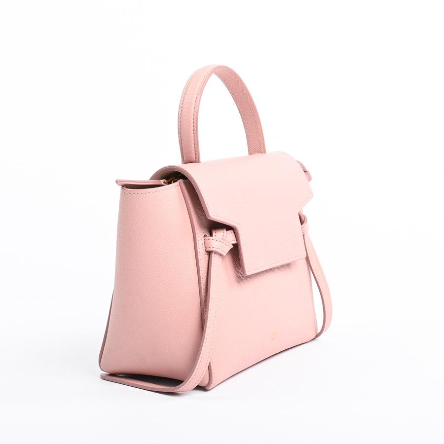 CELINE（セリーヌ） ベルトバッグナノ ハンドバッグ 189003 ピンク 