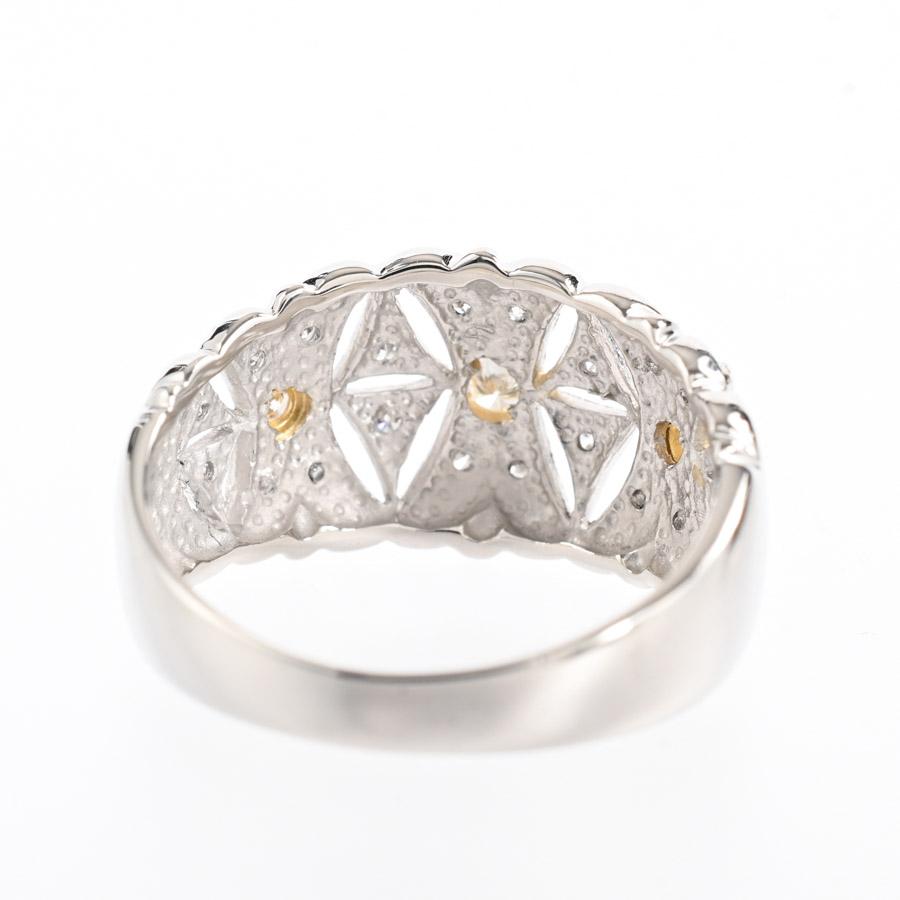 ダイヤ リング  ダイヤ0.36ct 16号 7.6g レディース 中古A品の画像