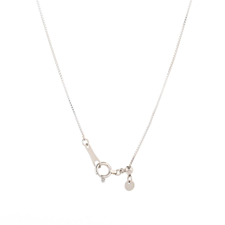 アクワマリン ネックレス  アクワマリン0.718ct ダイヤ0.14ct 2.8g レディース 中古A品の画像