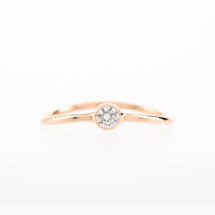 TIFFANY&Co.（ティファニー） ウェーブ シングルロウ リング 7号 