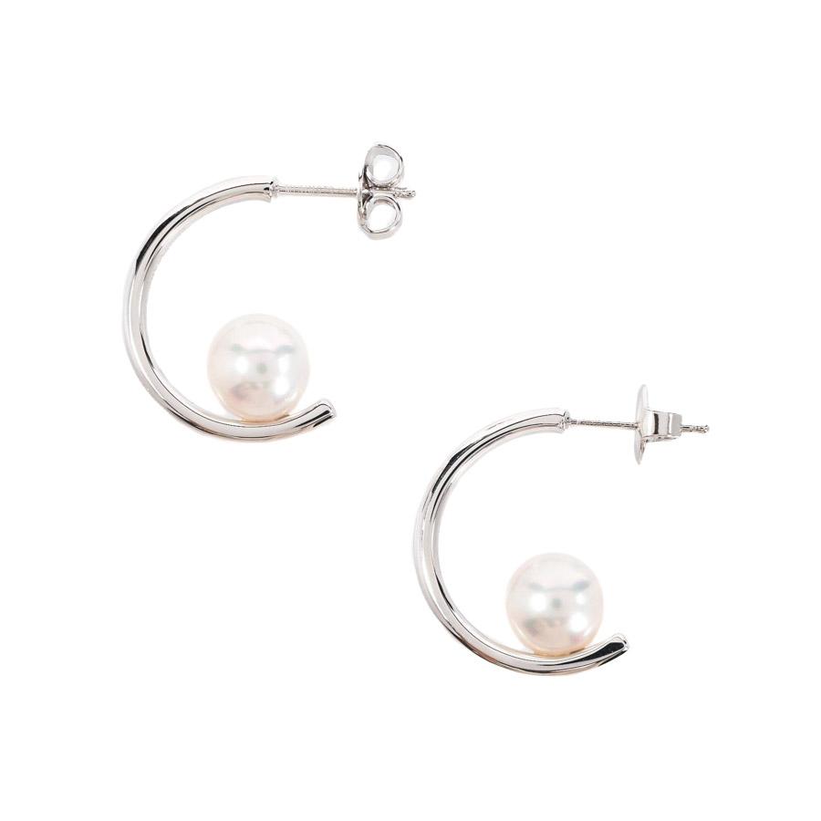 MIKIMOTO（ミキモト） パール ピアス ピアス チャーム:約W8xH19.5mm