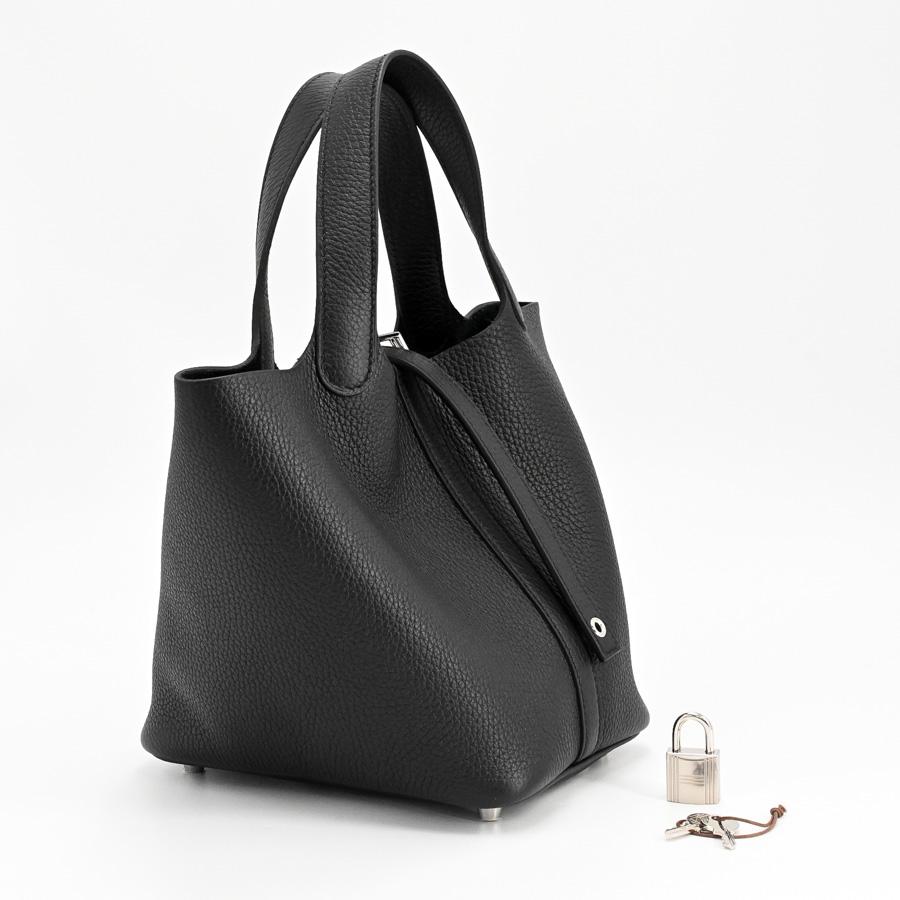 HERMES ピコタンロック ハンドバッグ HERMES（エルメス） ピコタンロックPM ハンドバッグ ブラック
