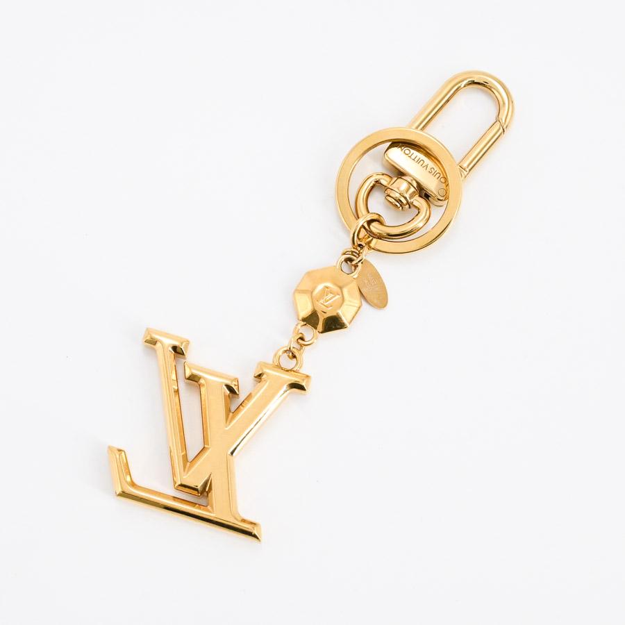 【wi】ルイヴィトン LV ファセット キーホルダ チャーム ゴールド LOUIS VUITTON（ルイ・ヴィトン） LVファセット キーホルダー M65216