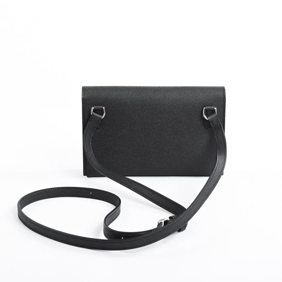 【再出品・新品・未使用】 エルメス ナップトゥーゴー W刻印、ブラック HERMES（エルメス） ナップトゥーゴー ショルダーバッグ ブラック