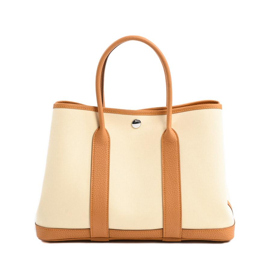 HERMES（エルメス） ガーデンパーティTPM ハンドバッグ ナチュラル 