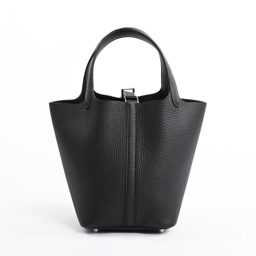 HERMES（エルメス） ピコタンロックPM ハンドバッグ ブラック