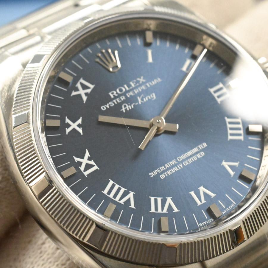ROLEX（ロレックス） エアキング 腕時計 114210 M番 ブループリント