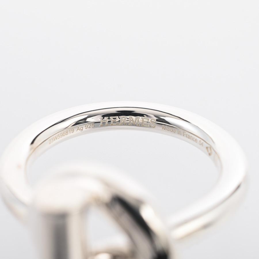 エルメス エシャペMM リング  #54 H103658B レディース 中古A品の画像