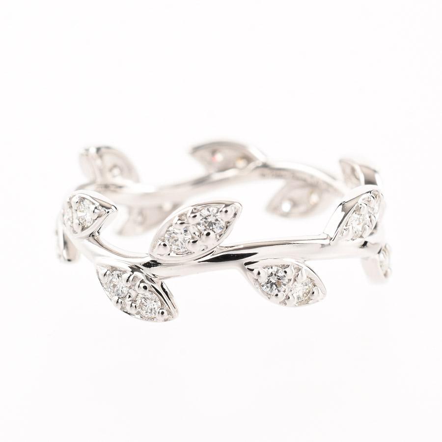美品 ティファニー オリーブ リーフ バンド リング ビンテージ 9号 希少 TIFFANY&Co.（ティファニー） オリーブリーフ リング 9号 レディース