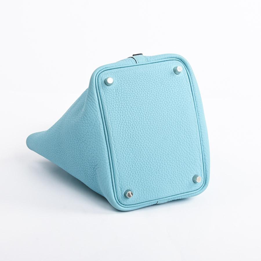 HERMES（エルメス） ピコタンロックPM ハンドバッグ ブルーアトール