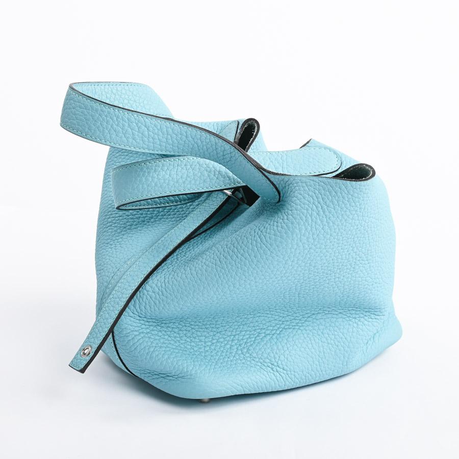 2017年モデル　HERMES ピコタンロック　ブルーイドラ　ハンドバッグ HERMES（エルメス） ピコタンロックPM ハンドバッグ ブルーアトール