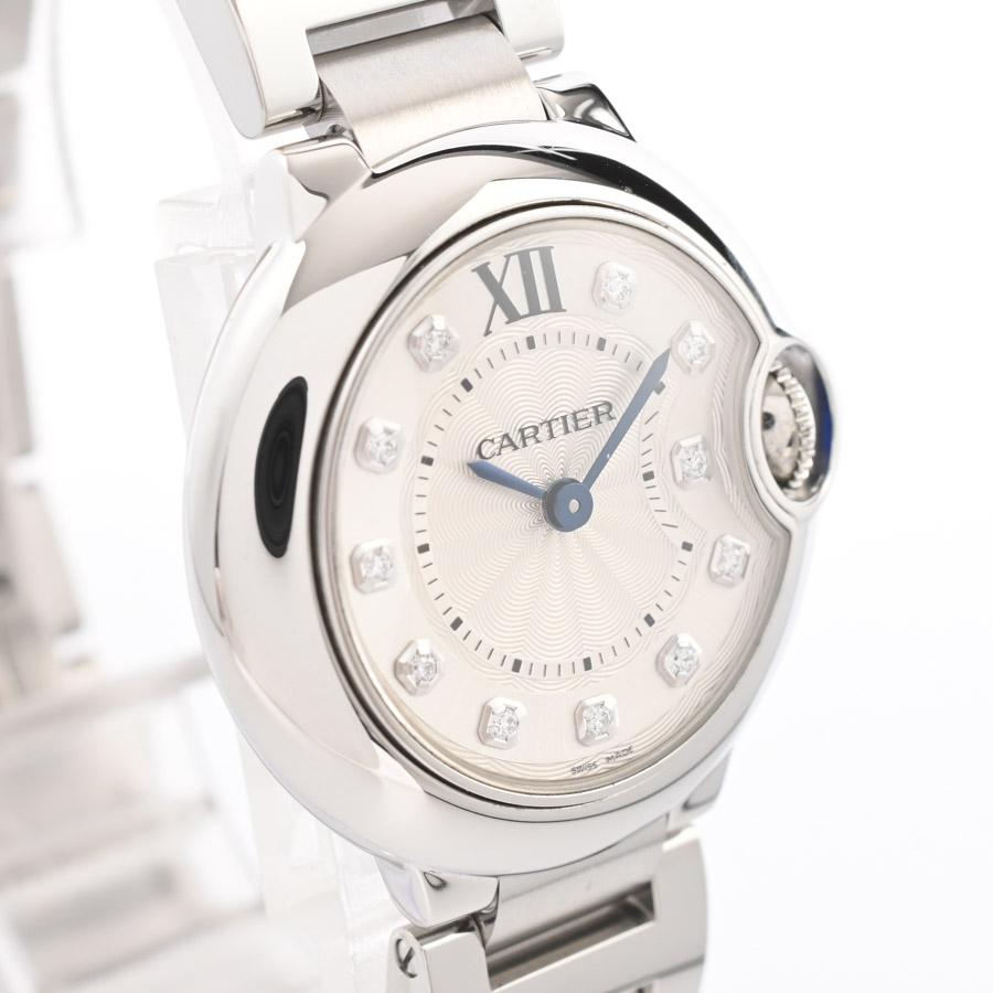 Cartier（カルティエ） バロンブルーSM 腕時計 WE902073 シルバー