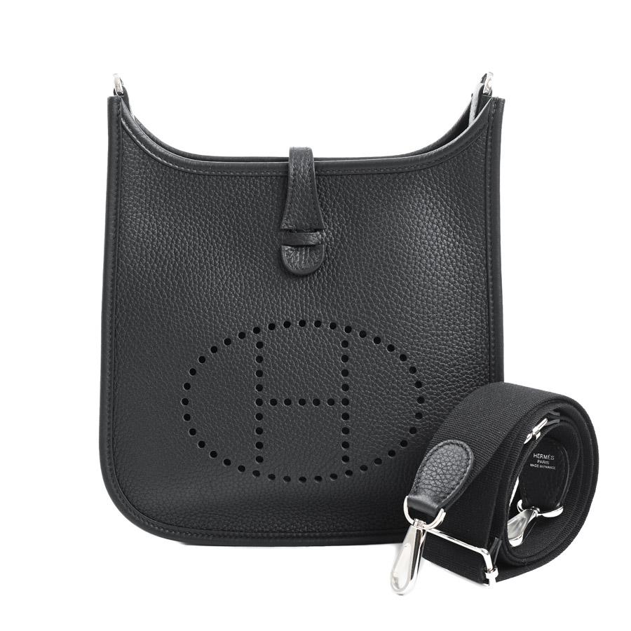 HERMES（エルメス） エブリン3 23 ショルダーバッグ ブラック ユニ