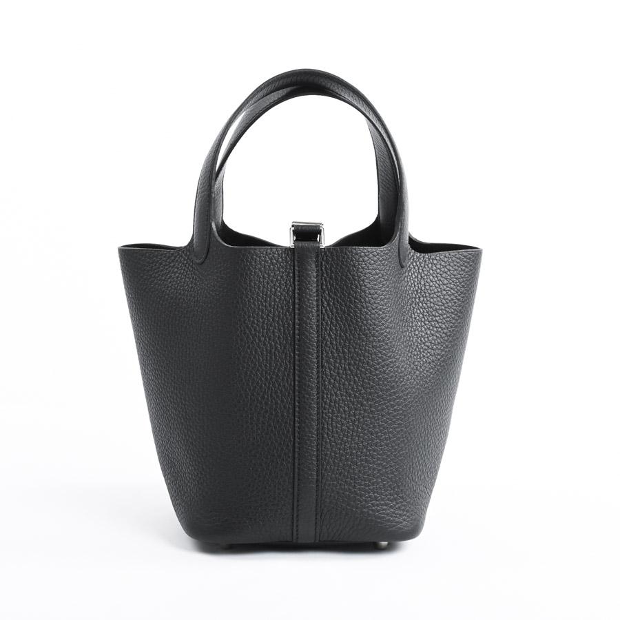 HERMES（エルメス） ピコタンロックPM ハンドバッグ ブラック