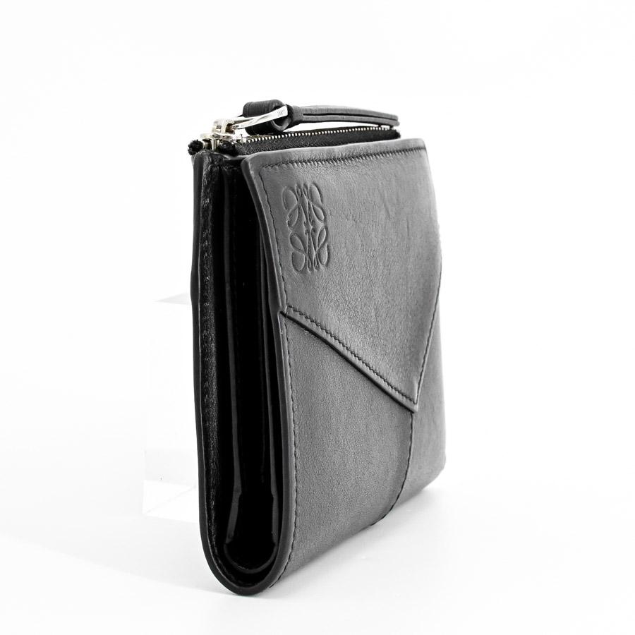 LOEWE（ロエベ） パズルエッジスリムコンパクトウォレット 二つ折財布