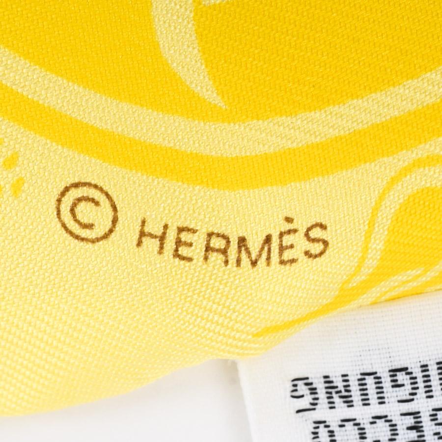 HERMES（エルメス） ツイリー スカーフ イエロー レディース 中古A品