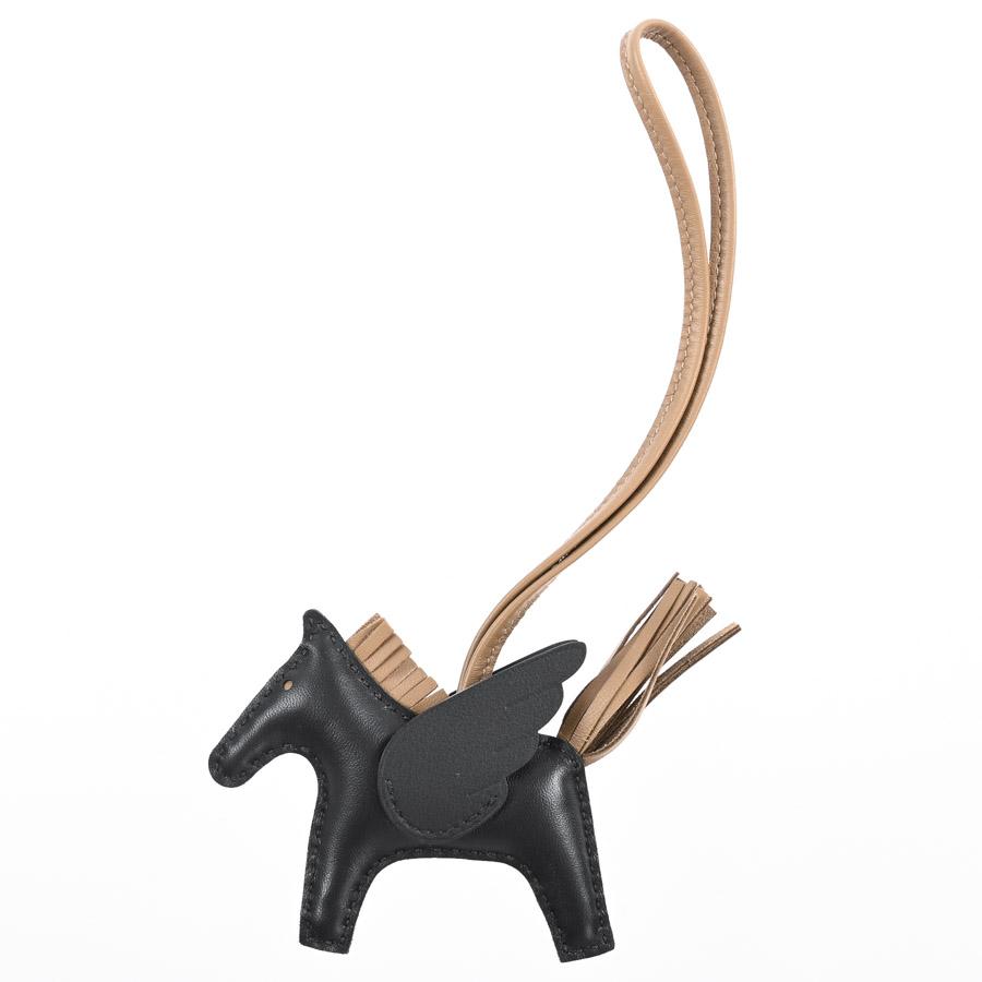 HERMES ロデオ ペガサス チャーム ブラック HERMES（エルメス） ロデオペガサスPM チャーム ブラック レディース W