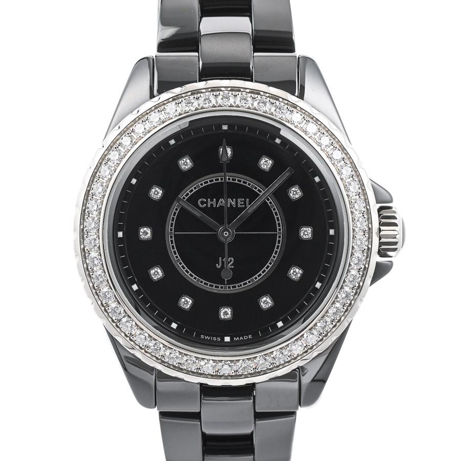 CHANEL（シャネル） J12 33mm 腕時計 H6419 ブラック レディース 中古A 