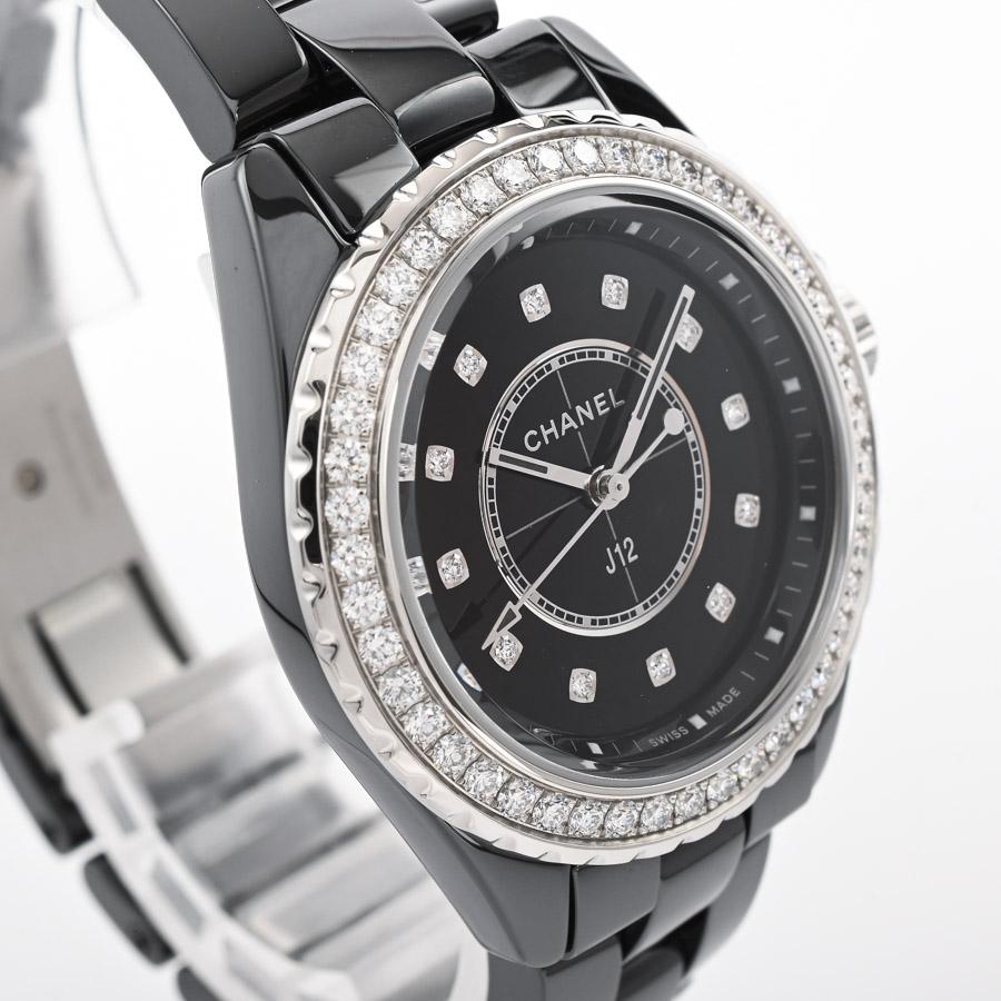 CHANEL（シャネル） J12 33mm 腕時計 H6419 ブラック レディース 中古A 