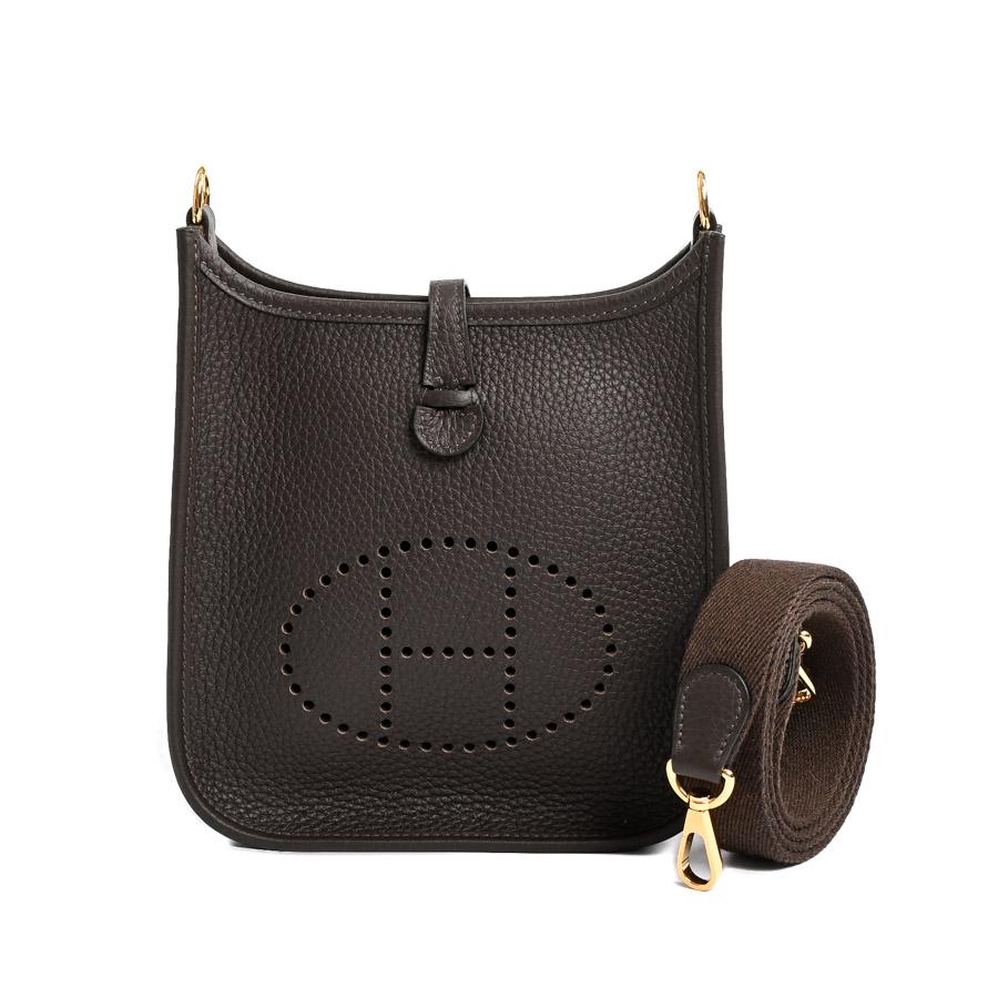 HERMES（エルメス） エブリンTPMアマゾン ショルダーバッグ エベンヌ 