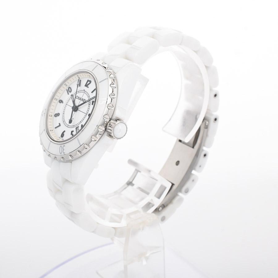 CHANEL（シャネル） J12 33mm 腕時計 H0968 ホワイト メンズ 中古A品